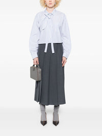 Prada Women Striped Cotton Shirt