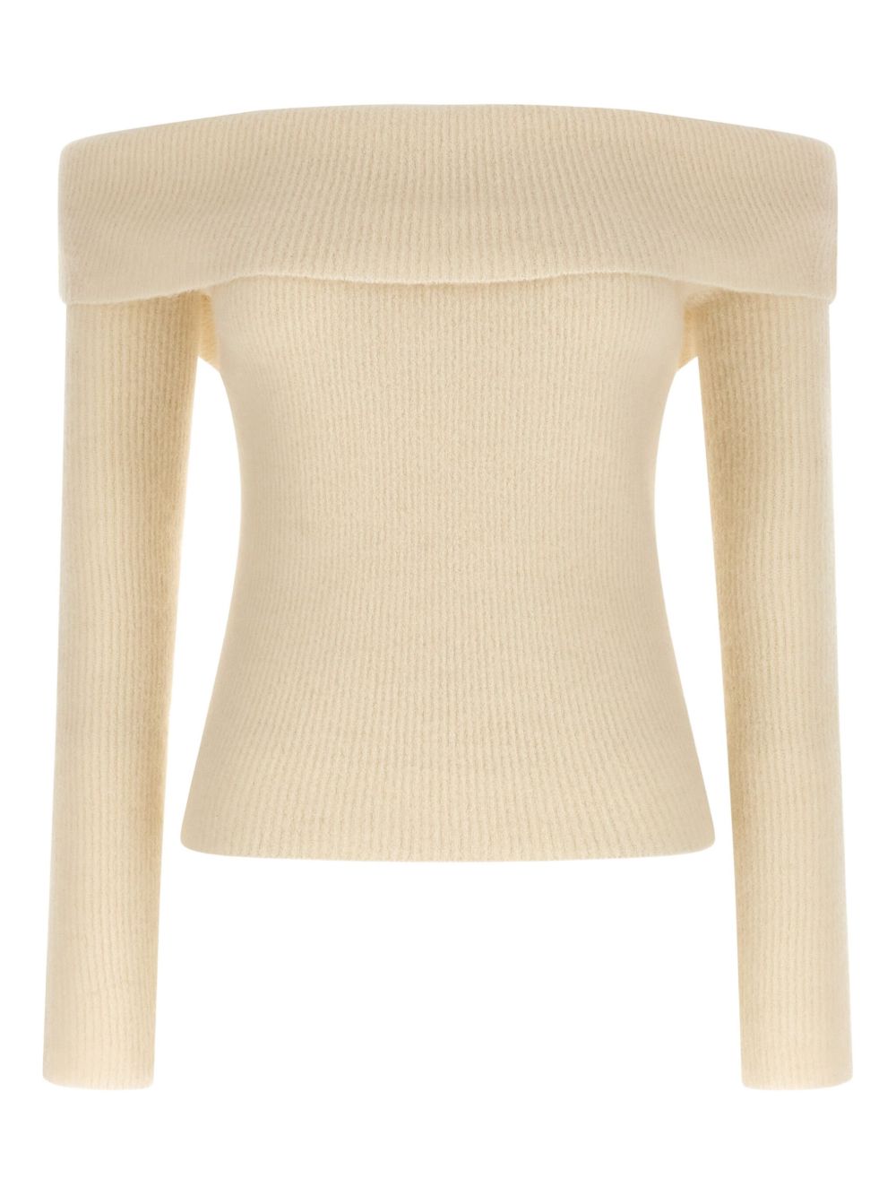 RICK OWENS Rick Owens Women Wool Off-Shoulder Sweater