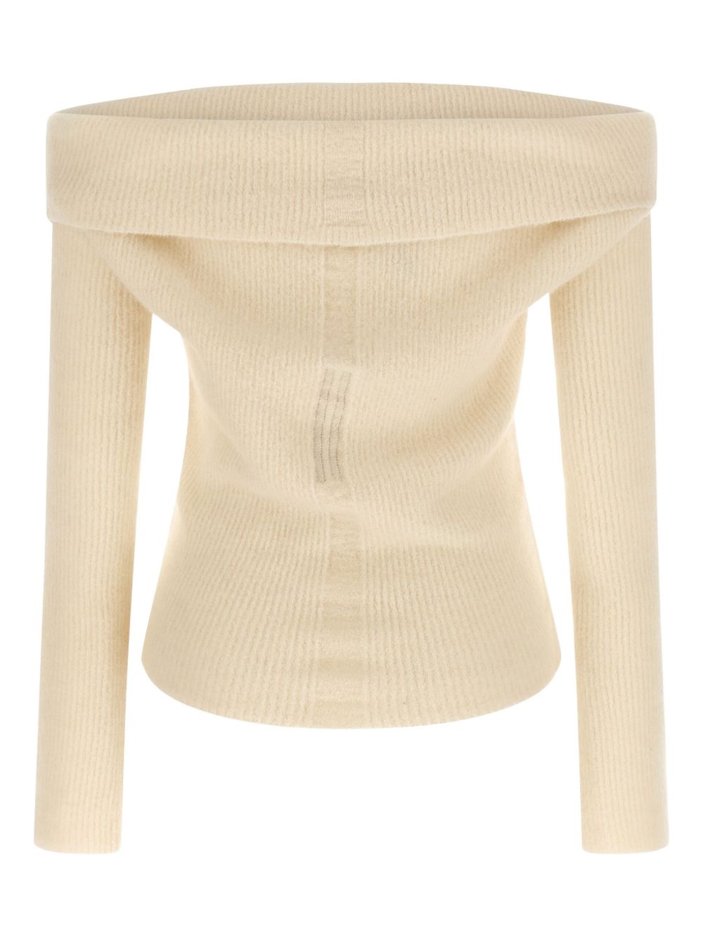 RICK OWENS Rick Owens Women Wool Off-Shoulder Sweater