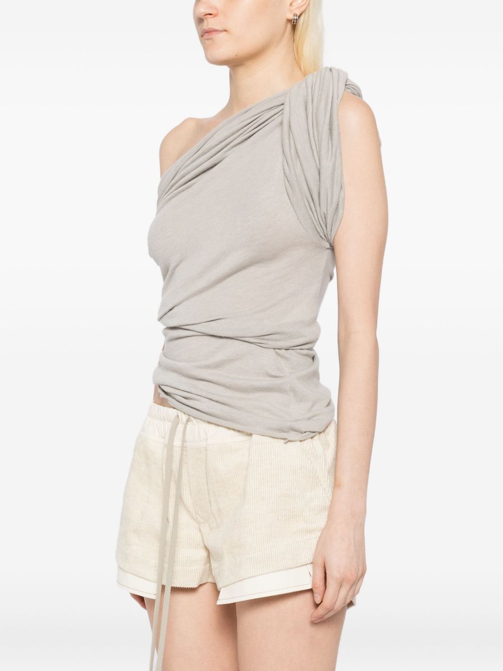 RICK OWENS Rick Owens Women Twist Cotton Tank Top