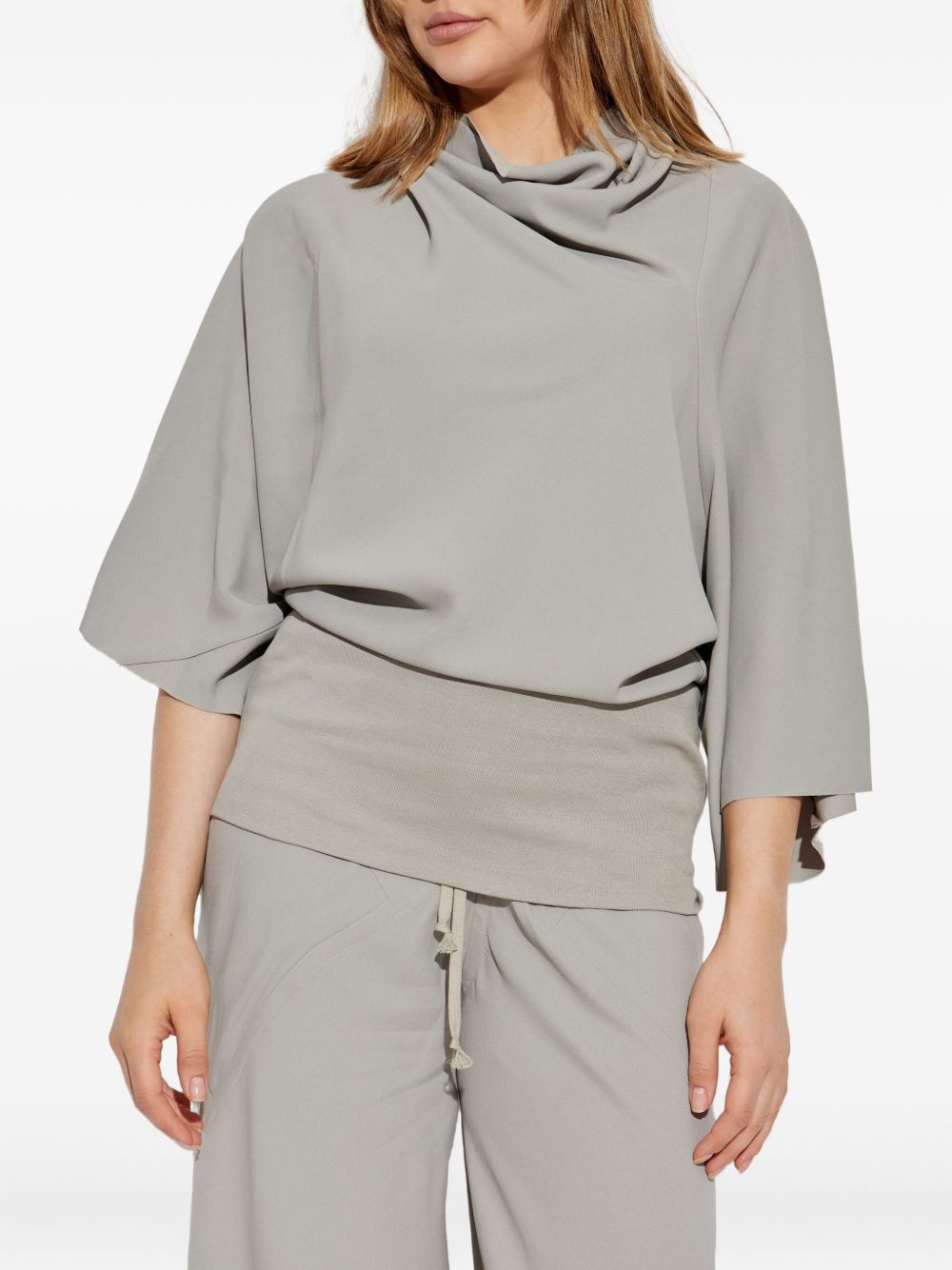 Rick Owens Women Cylinder Turtle-Neck Sweater