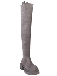 RICK OWENS Rick Owens Women Suede Leather Boots