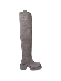 RICK OWENS Rick Owens Women Suede Leather Boots