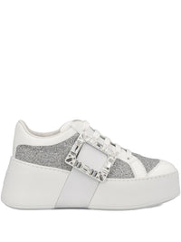 Roger Vivier Women Viv Skate High Strass Sneakers