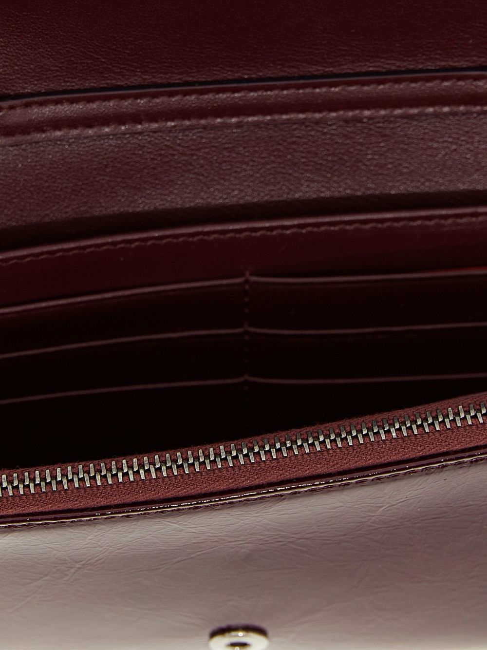ROGER VIVIER Roger Vivier Women Belle Vivier Patent Leather Wallet On Chain