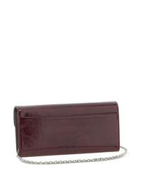 ROGER VIVIER Roger Vivier Women Belle Vivier Patent Leather Wallet On Chain
