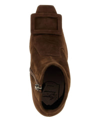 ROGER VIVIER Roger Vivier Women Trompette Suede Leather Boots