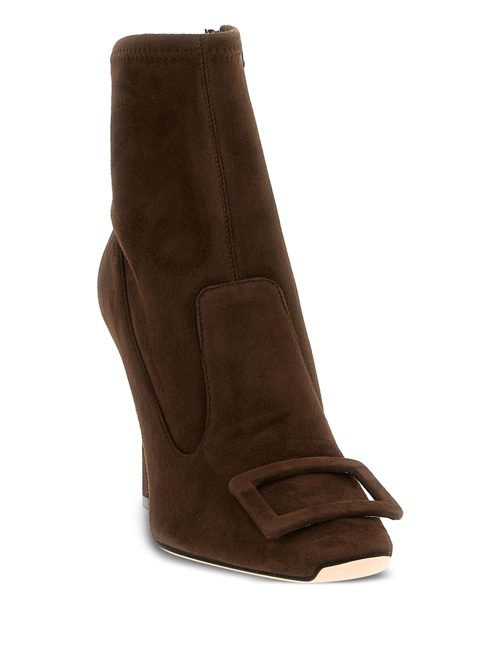 ROGER VIVIER Roger Vivier Women Trompette Suede Leather Boots