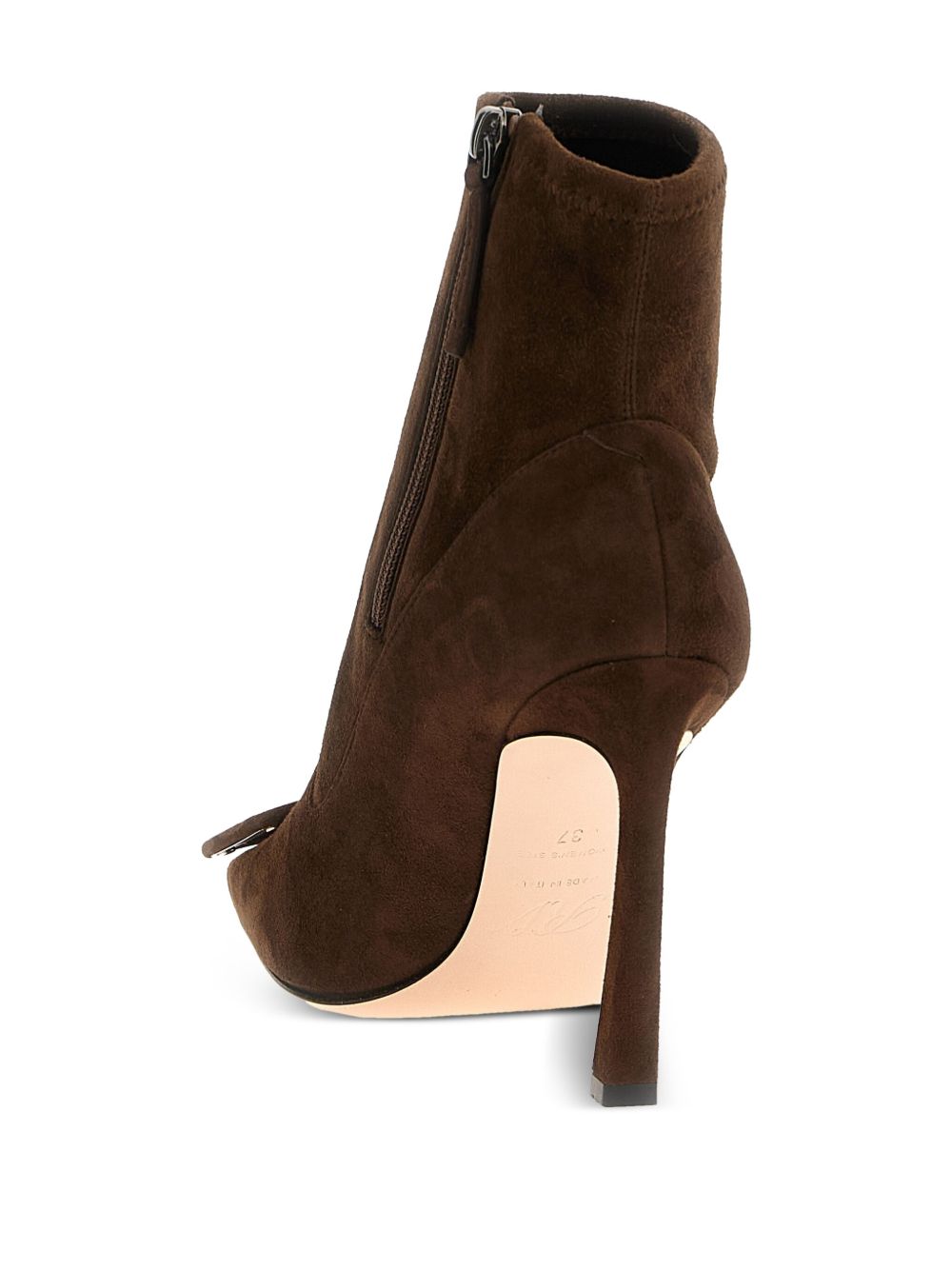 ROGER VIVIER Roger Vivier Women Trompette Suede Leather Boots