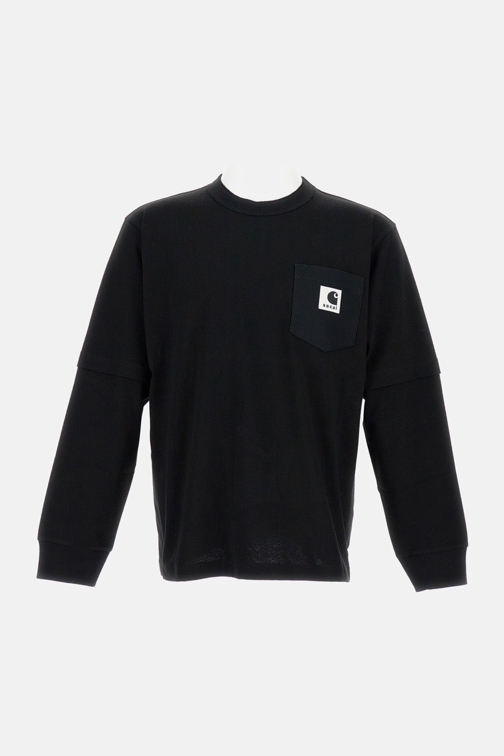 Sacai Men Long Sleeved T-Shirt Carhartt X Sacai Wip