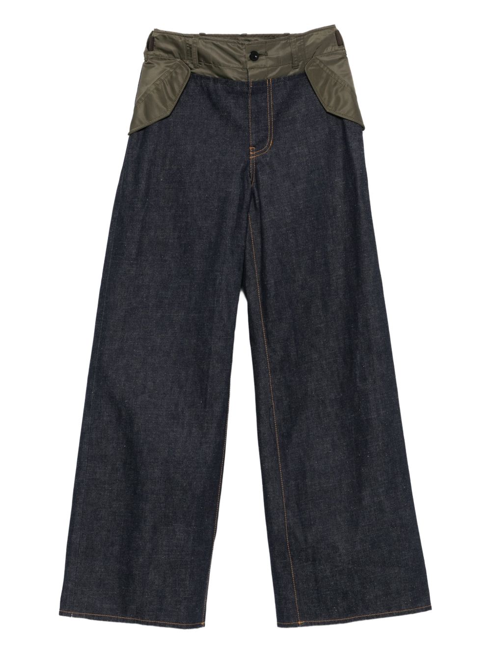 Sacai Women Denim Cotton Jeans