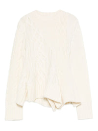 SACAI Sacai Women Wool Crewneck Sweater