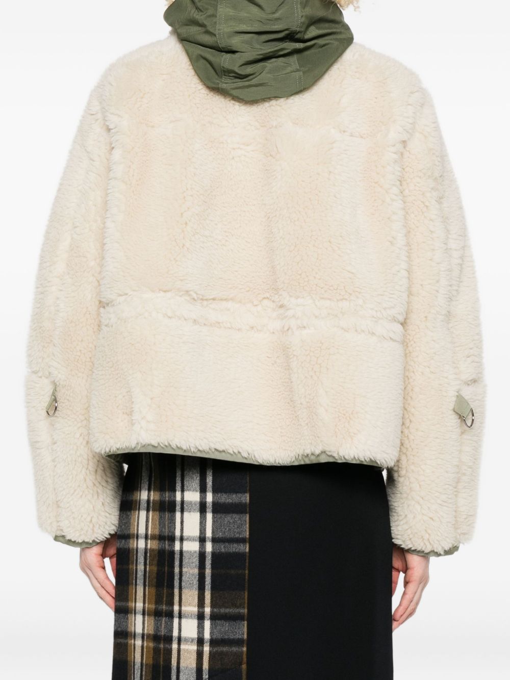 SACAI Sacai Women Shearling Blouson Jacket