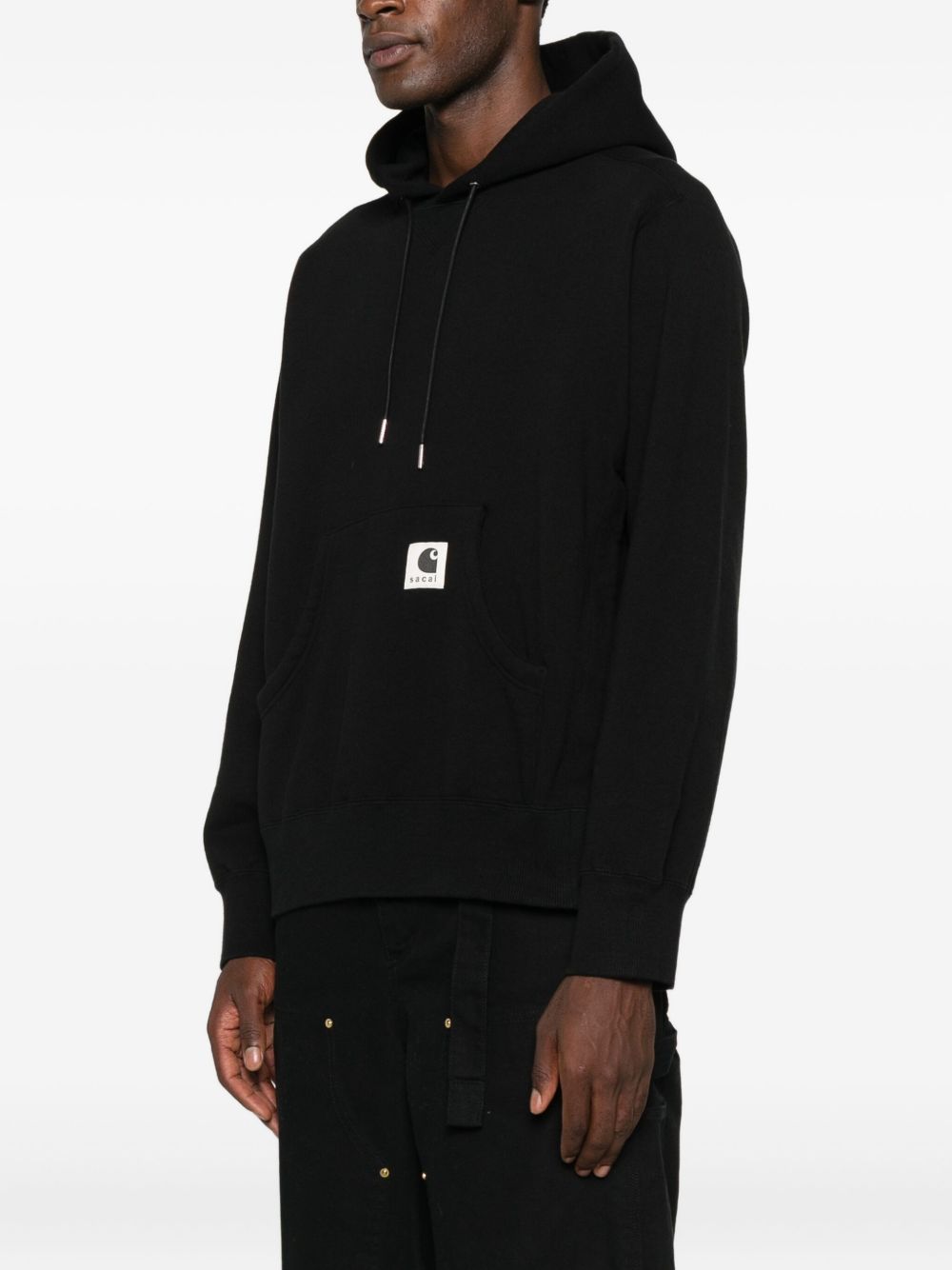 SACAI X CARHARTT WIP Sacai X Carhartt Wip Men Logo Cotton Hoodie