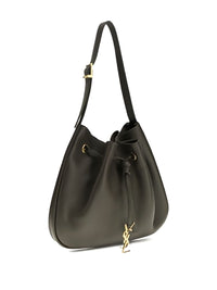Saint Laurent Women Paris Vii Small Leather Hobo Bag