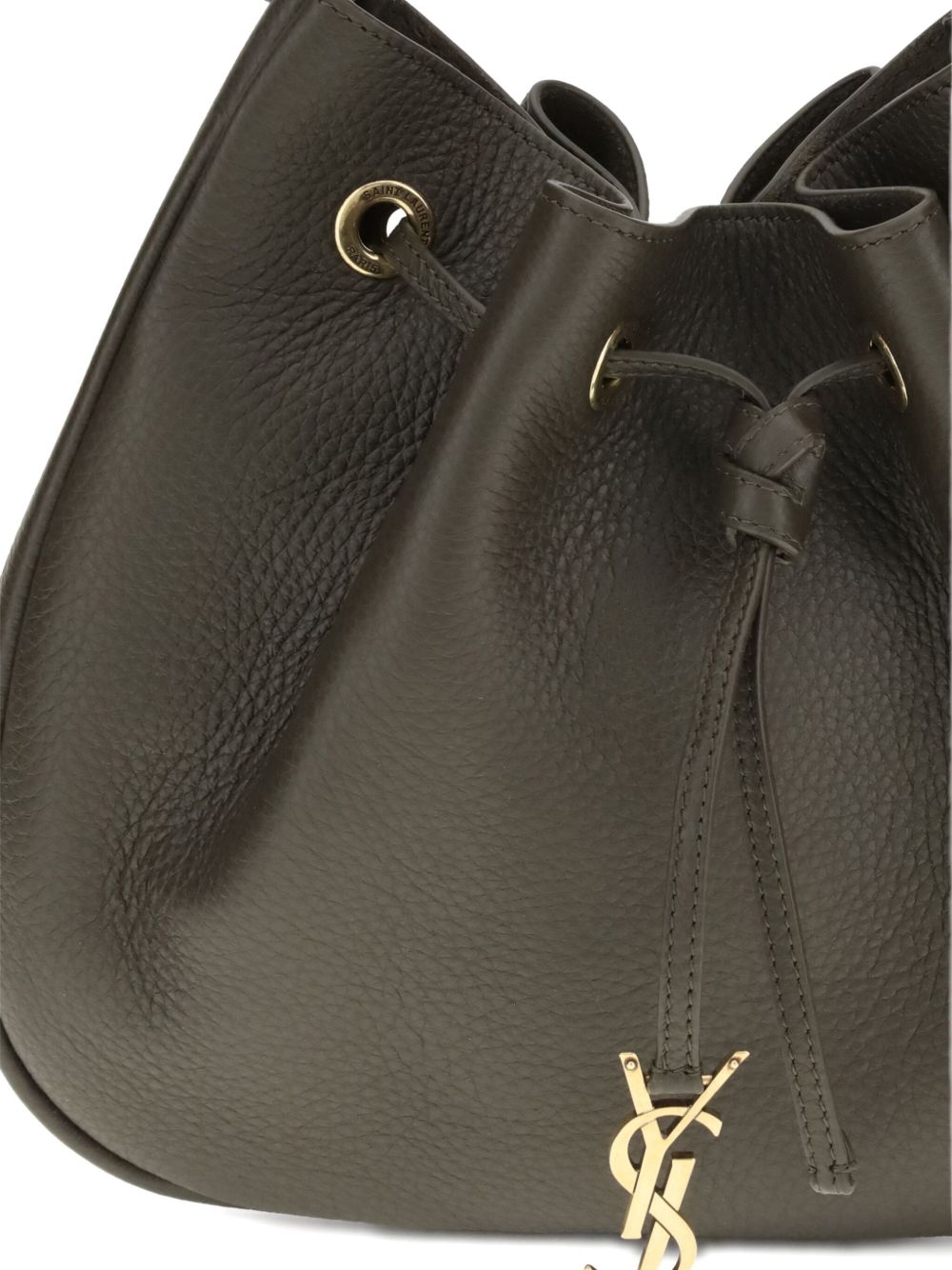 Saint Laurent Women Paris Vii Small Leather Hobo Bag