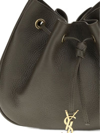 Saint Laurent Women Paris Vii Small Leather Hobo Bag