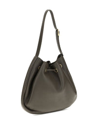 Saint Laurent Women Paris Vii Small Leather Hobo Bag