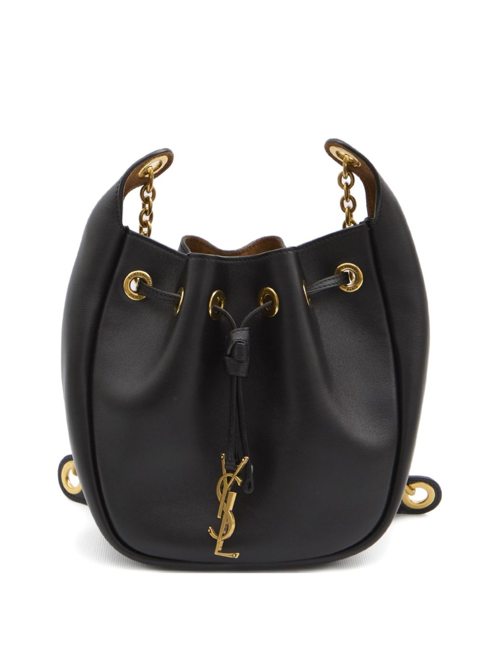 SAINT LAURENT Saint Laurent Women Supple Leather Bucket Bag