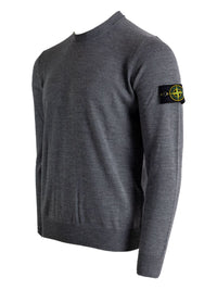 Stone Island Men Wool Crewneck Sweater