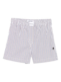 The Attico Women Striped Cotton Shorts