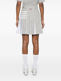 Thom Browne Women 4Bar Cotton Blend Skirt