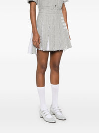 Thom Browne Women 4Bar Cotton Blend Skirt