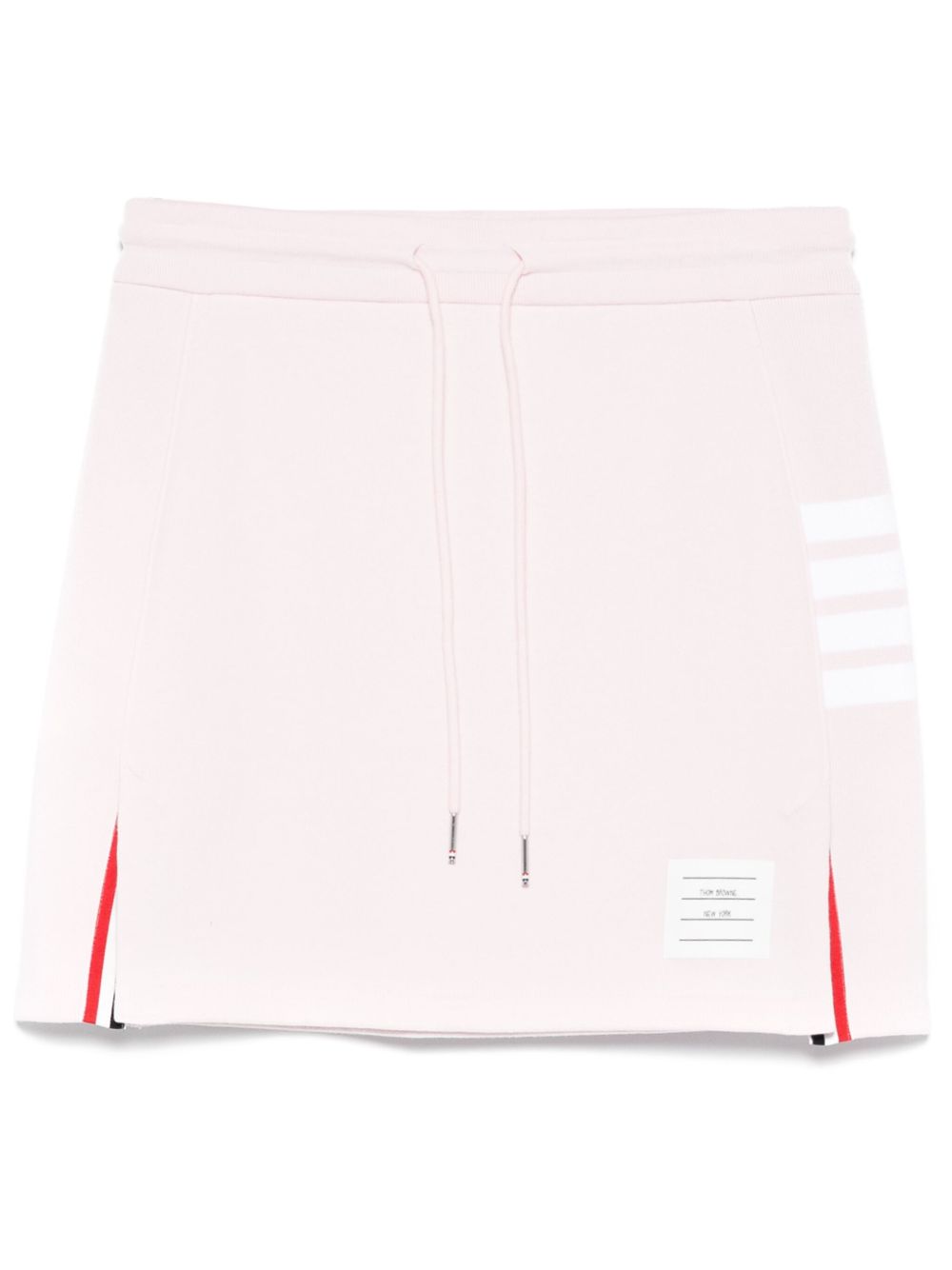 Thom Browne Women 4Bar Cotton Mini Skirt
