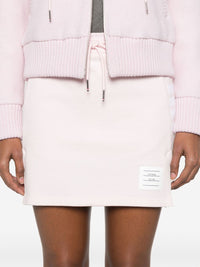 Thom Browne Women 4Bar Cotton Mini Skirt