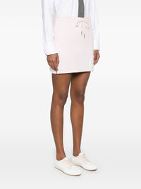 Thom Browne Women 4Bar Cotton Mini Skirt