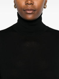 Toteme Women Wool Turtle-Neck Midi Dress
