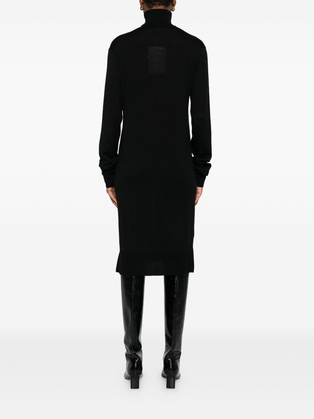Toteme Women Wool Turtle-Neck Midi Dress