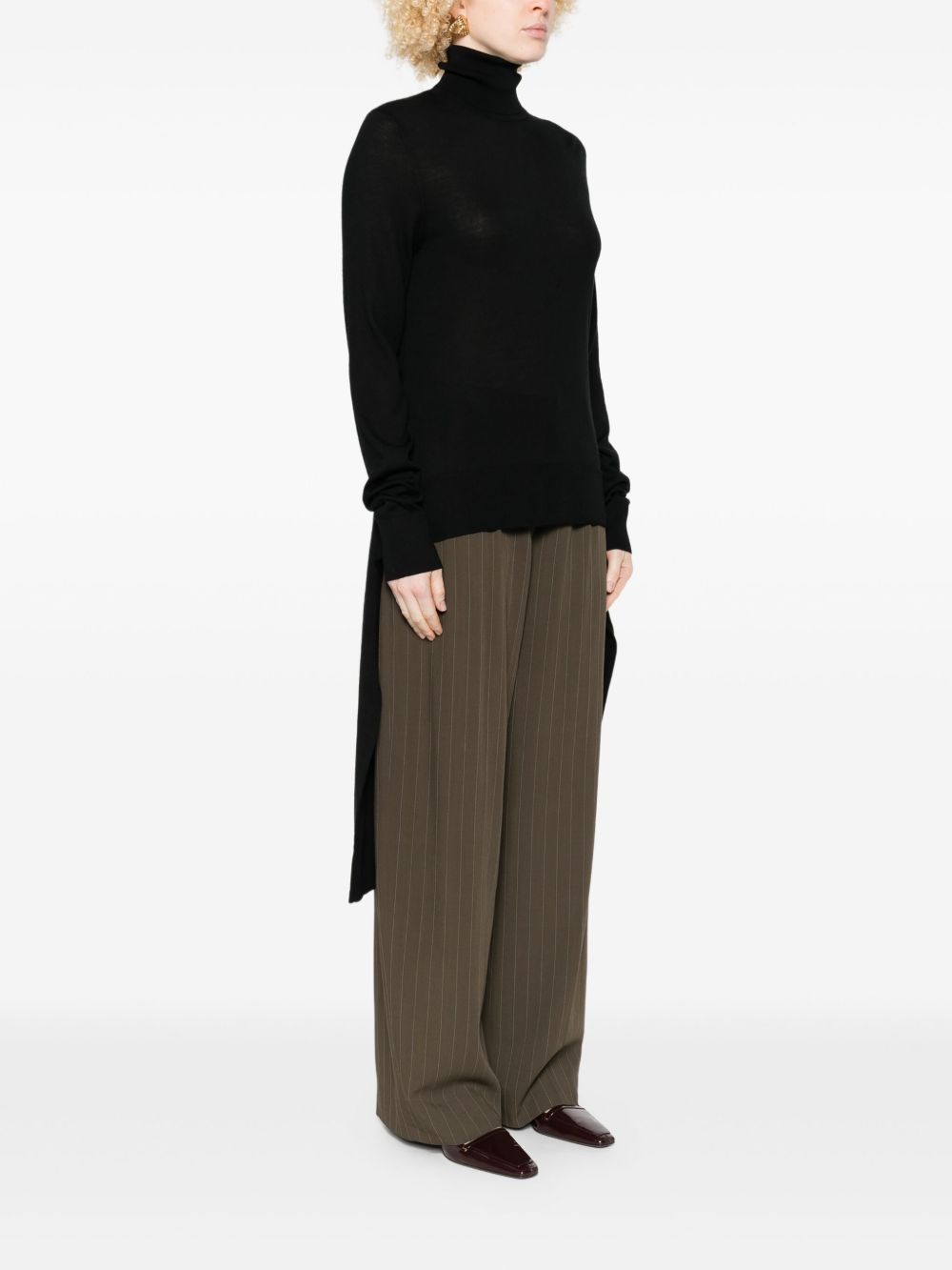 Toteme Women Wool And Silk Blend Sweater