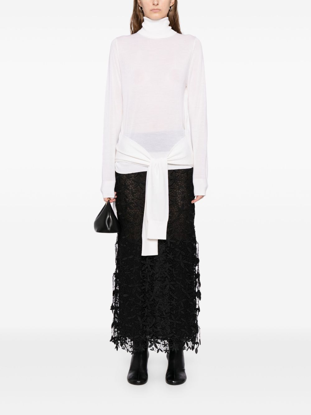 TOTEME Toteme Women Wool And Silk Blend Sweater