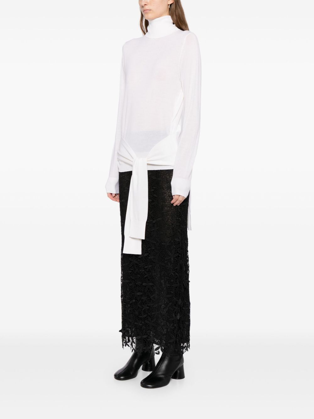 TOTEME Toteme Women Wool And Silk Blend Sweater