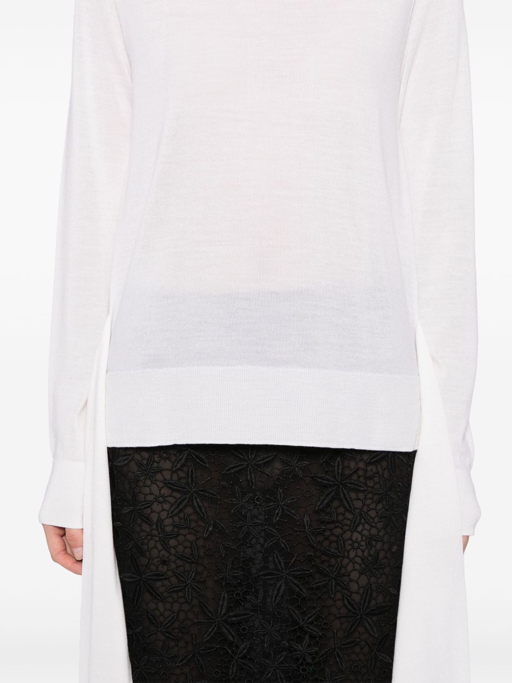 TOTEME Toteme Women Wool And Silk Blend Sweater
