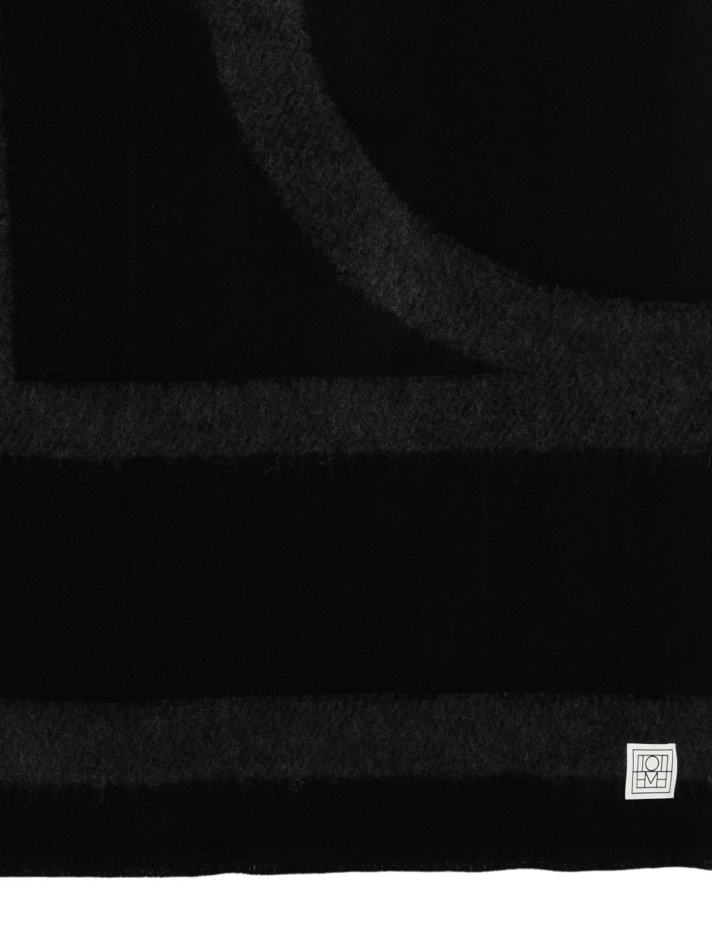 Toteme Women Wool Monogram Scarf