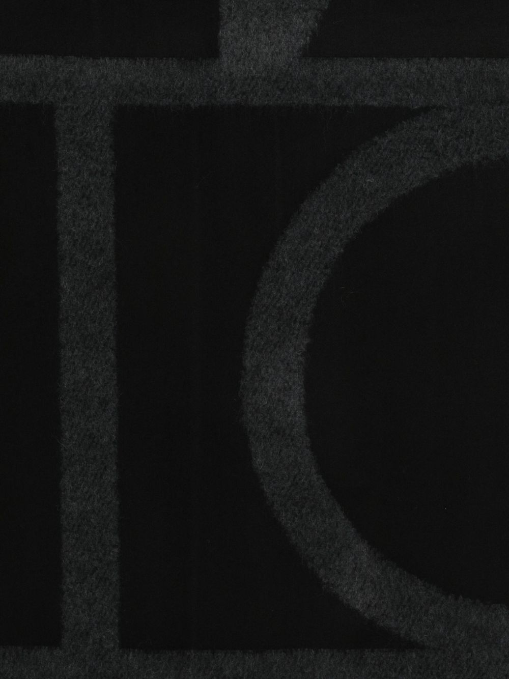 Toteme Women Wool Monogram Scarf