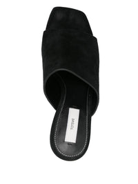 Toteme Women Velvet Mules