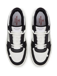 Valentino Garavani Men Freedots Leather Sneakers