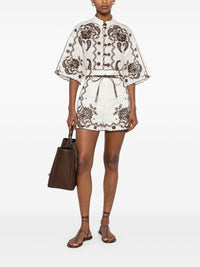 Zimmermann Women Ascension Embroidered Shirt