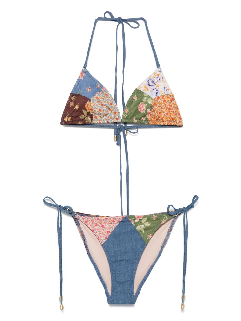 Zimmermann Women Lucky Printed Bikini Set