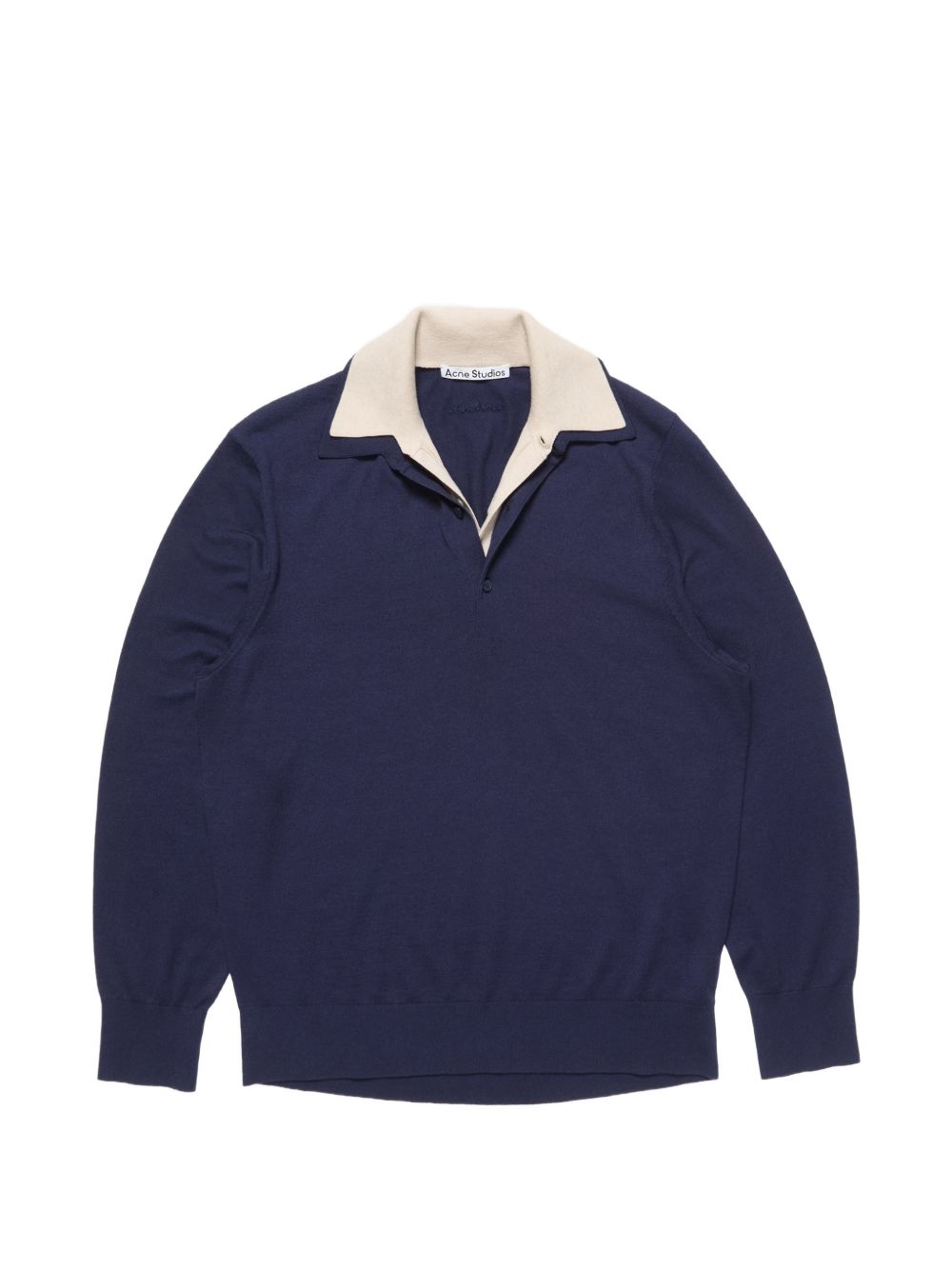 ACNE STUDIOS Acne Studios Women Silk Layered Polo Shirt