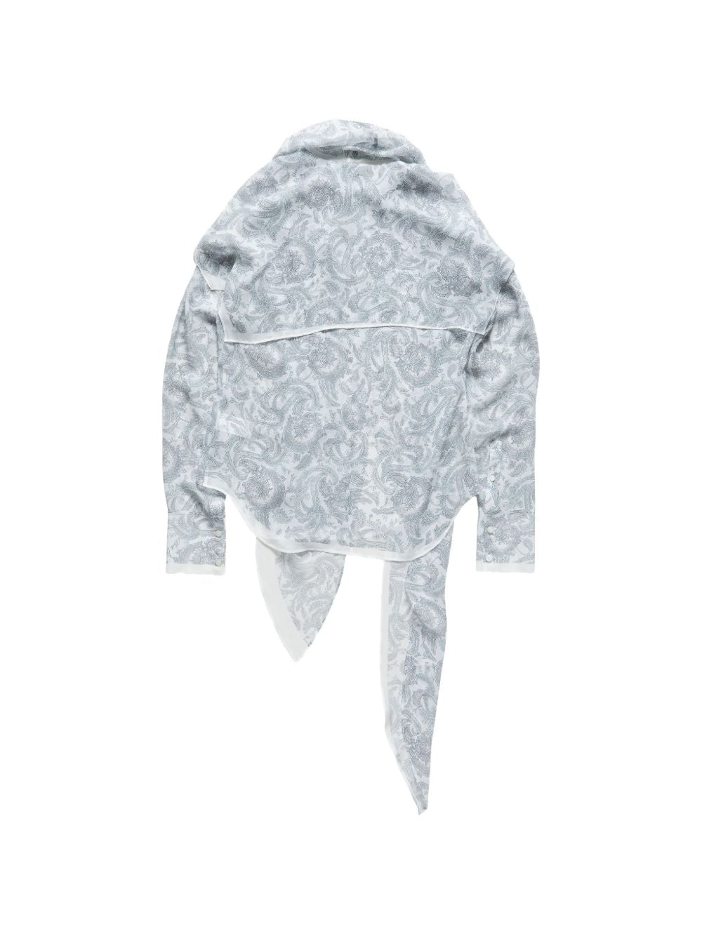 Acne Studios Women Paisley Print Silk Shirt