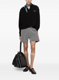 Acne Studios Men Logo Wool Polo Shirt
