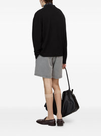 Acne Studios Men Logo Wool Polo Shirt