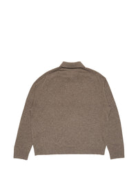 Acne Studios Men Logo Wool Polo Shirt