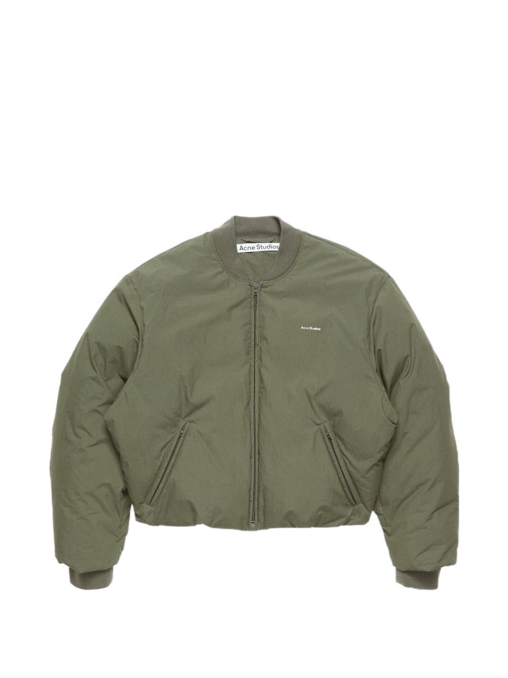 Acne Studios Men Cotton And Nylon Bomber Jacket