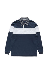 Acne Studios Men Logo Cotton Polo Shirt