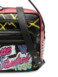 Acne Studios Women Camero Camera Punk Print Shoulder Bag
